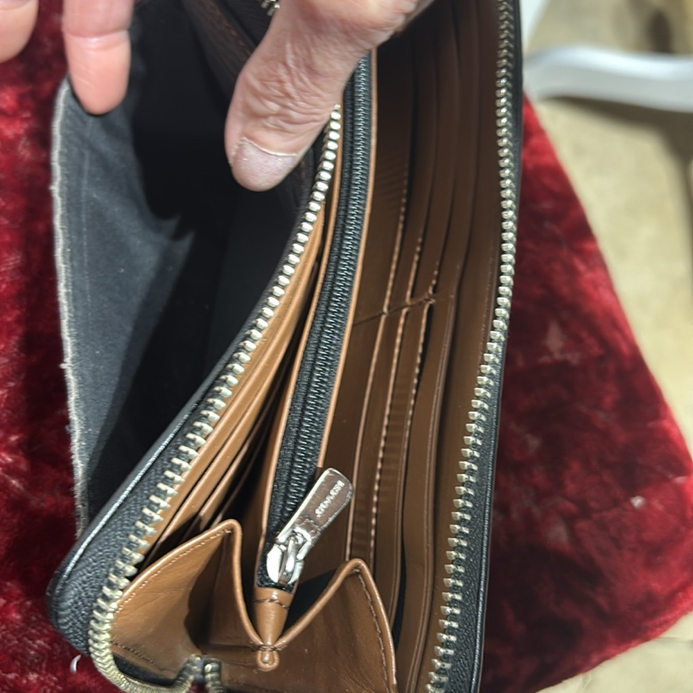 Coach Legacy long wallet black/grey jacquard - Picture 5 of 5